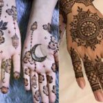 Eid Mehndi Design Simple Front Hand