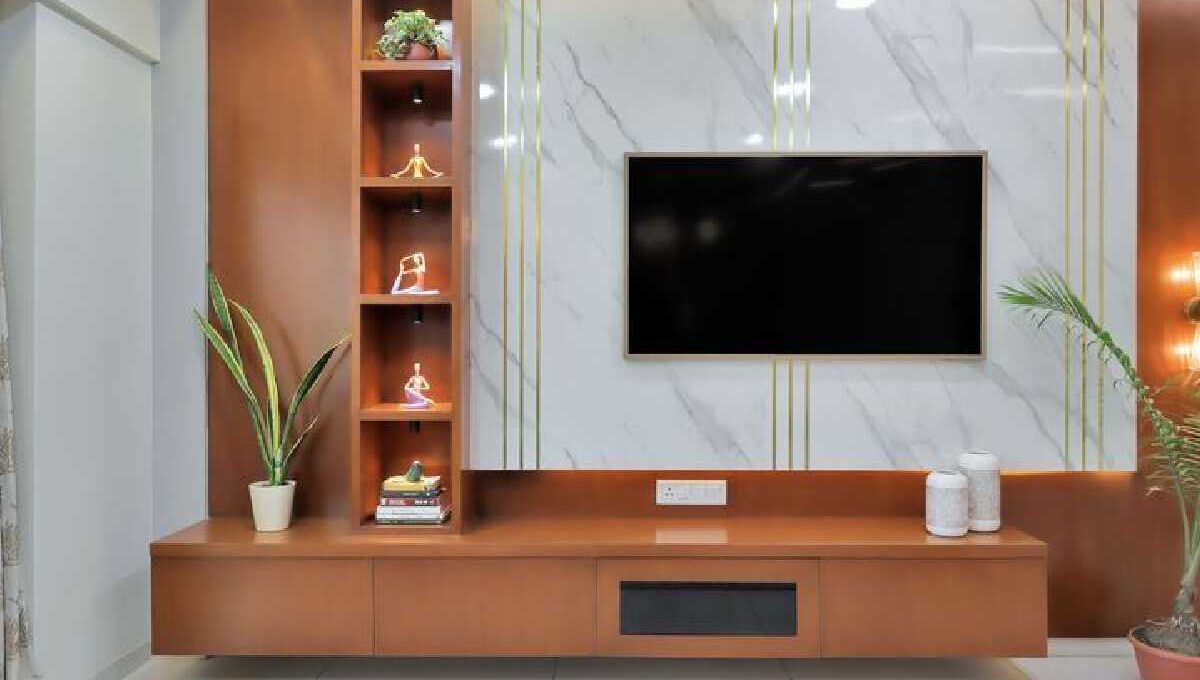 Modern Wall Tv Unit Design For Hall 2023