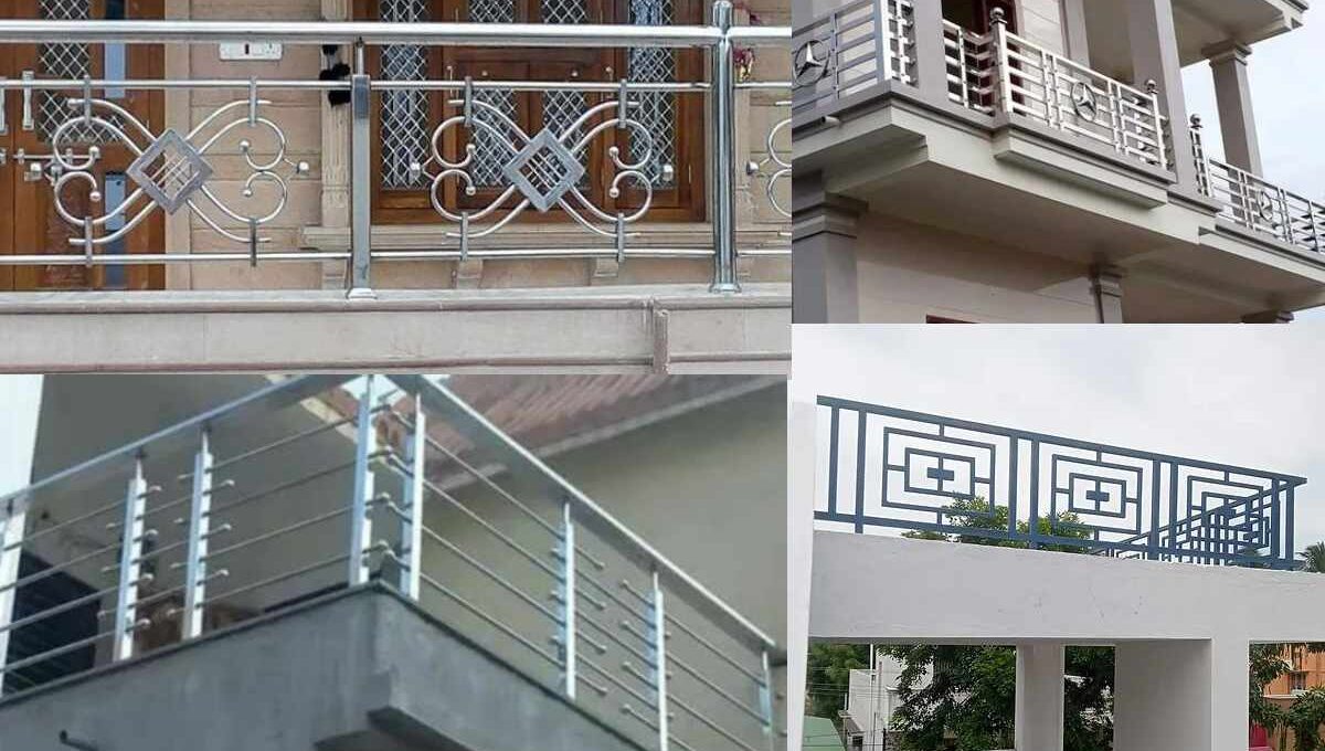 Steel Railing Design For House Front