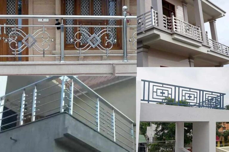 Steel Railing Design For House Front