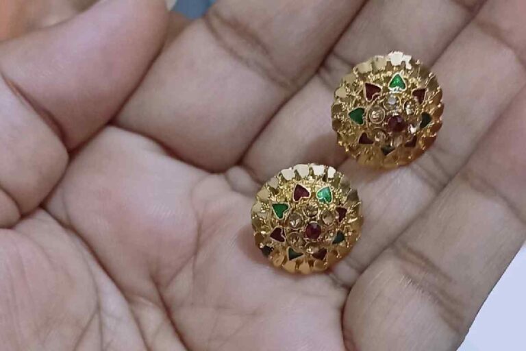 Gold Earrings Designs For Daily Use