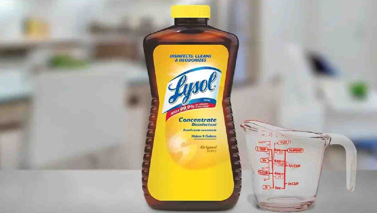 Walmart Lysol Disinfectant Concentrate Original Scent